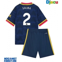 Arsenal William Saliba #2 Gostujuci Dres za djecu 2026-27 Kratak Rukav (+ Kratke hlače)